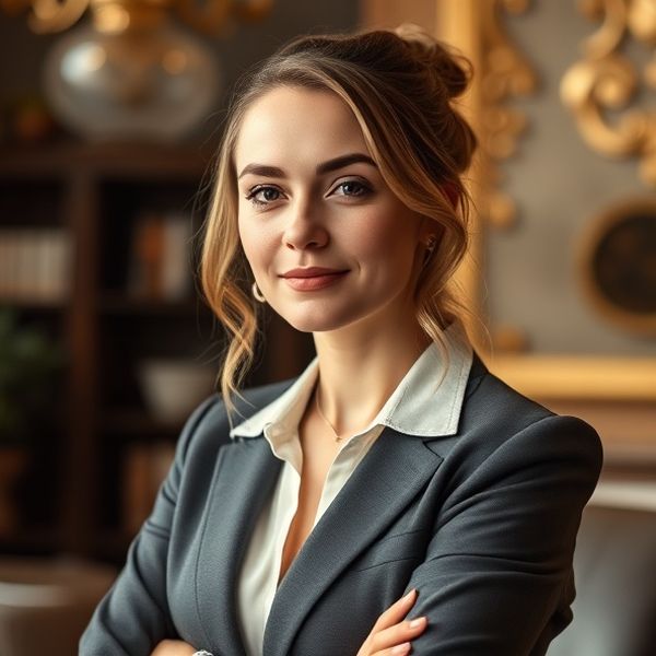 Portrét Evy Markové, specialistky na dědické plánování